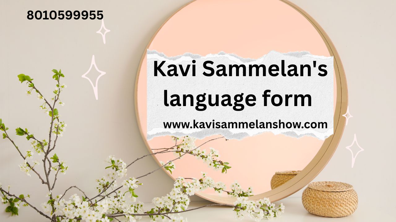 Kavi Sammelan’s language form