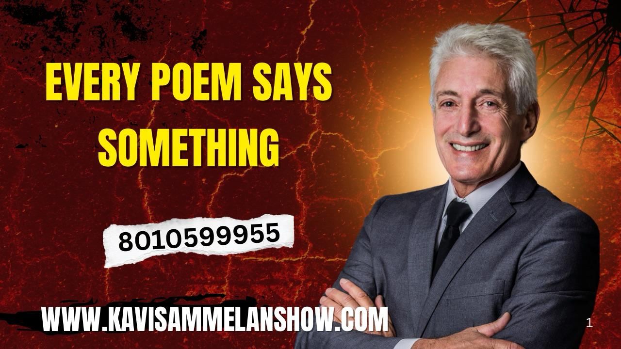 Every Poem Says Something